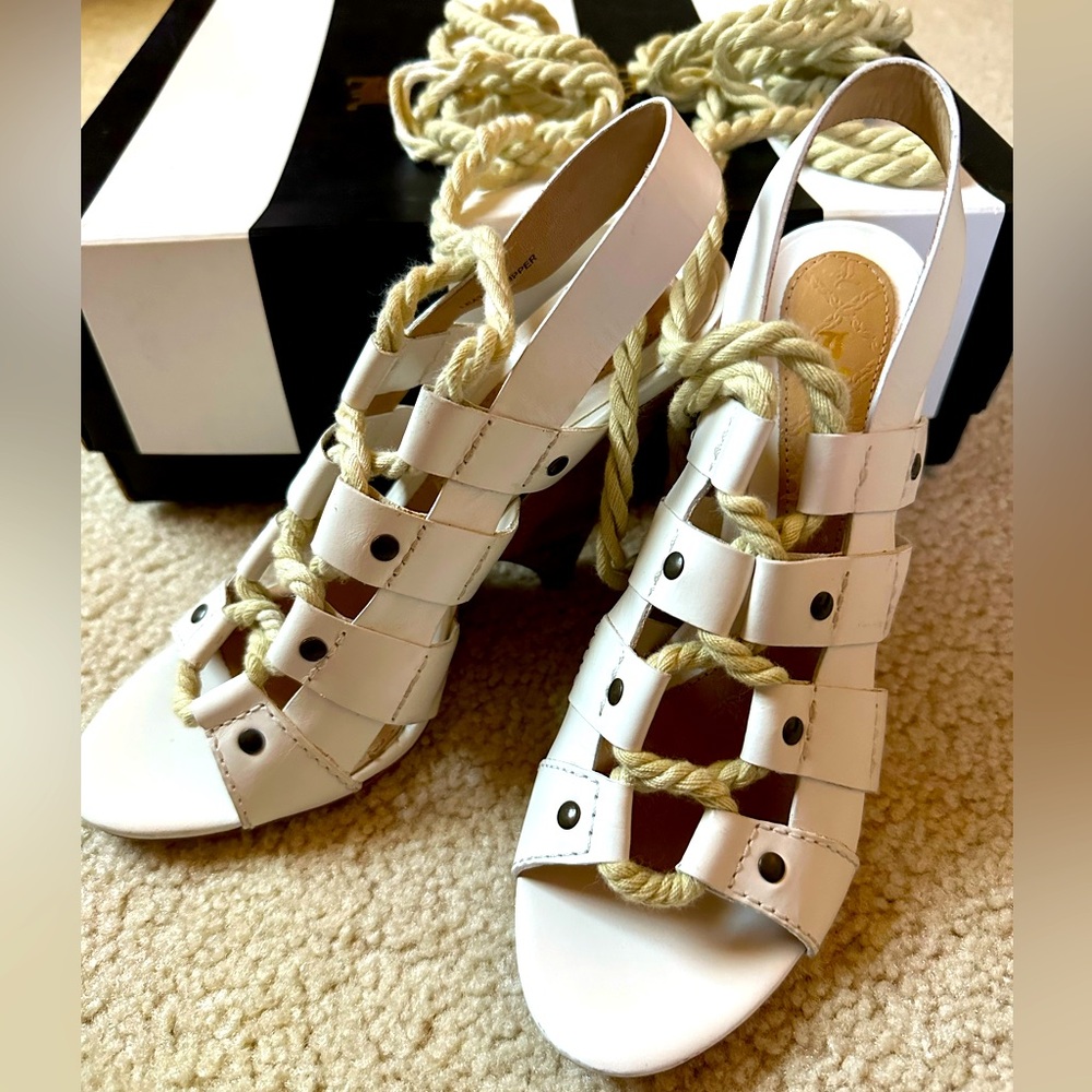 L.A.M.B. Heels wedges shoes vintage Gwen Stefani